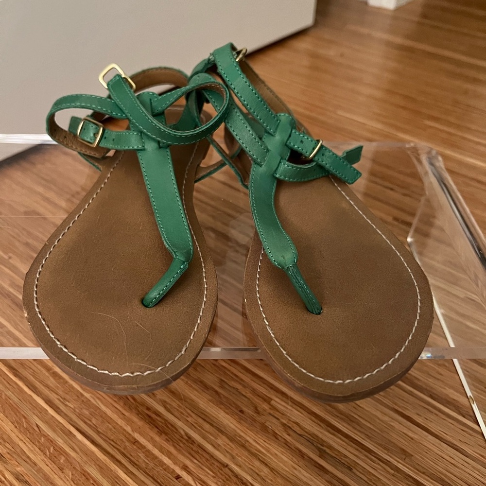 3 pairs of sandals, sz 7. Good condition. Franco Sarto, Sam Edelman, Caslon - Picture 4 of 5